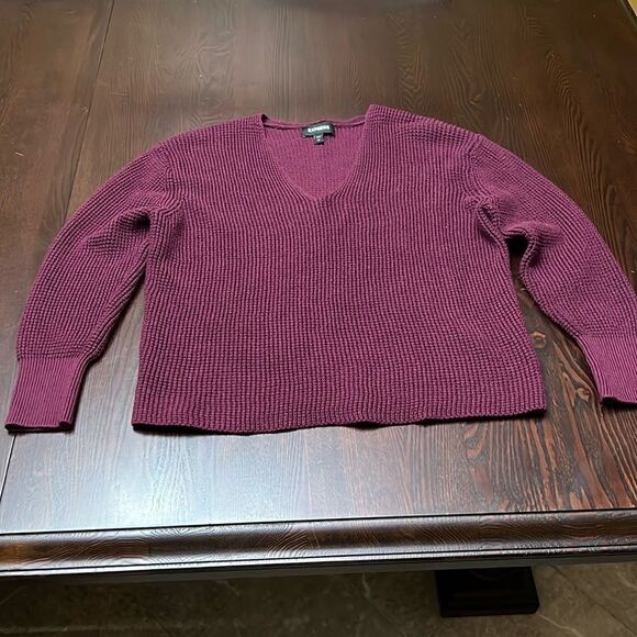 Express V-neck Sweater Size Large - Picture 1 of 4